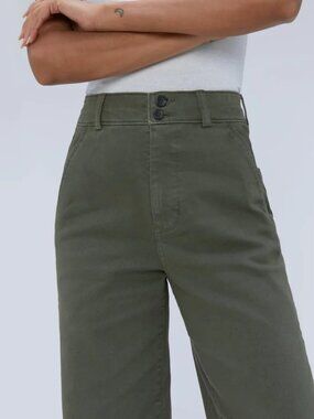 Everlane Organic Wide Leg Pant size 0